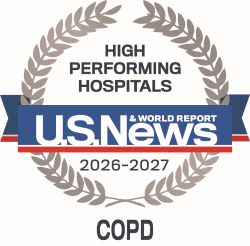 High Performing Hospitals - US News 2026-2027 - COPD