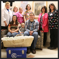 Cuddle Cot Donation Group Photo