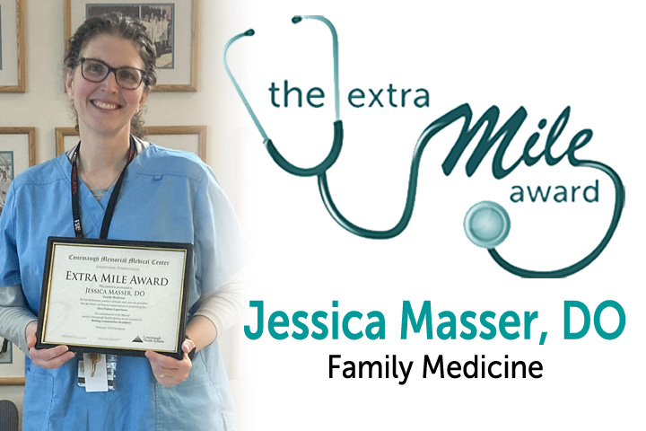 The Extra Mile Award: Jessica Masser, DO Family Medicine