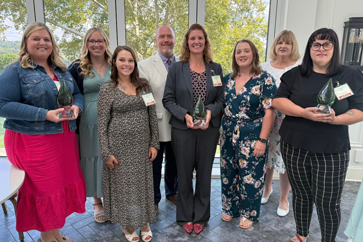 Conemaugh Health System representatives at CORE and Donate Life Awards Dinner