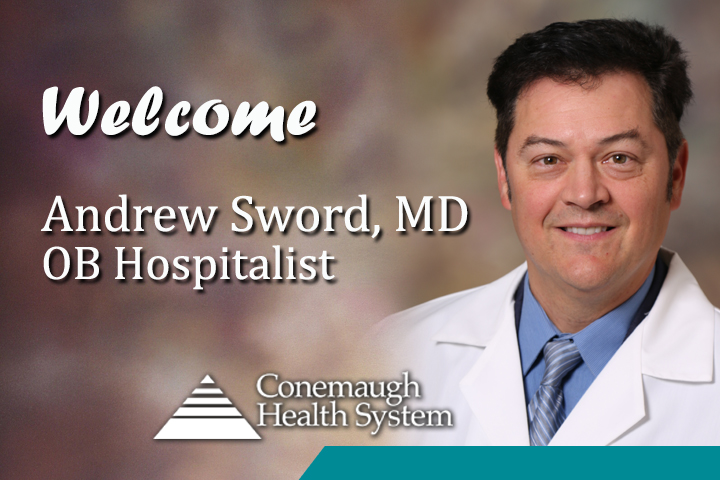 Conemaugh Memorial Medical Center Welcomes Andrew Sword, MD, as OB Hospitalist
