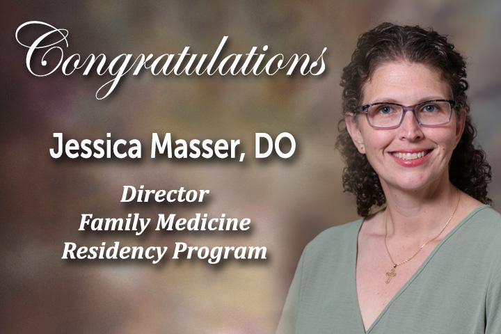 Conemaugh Health System Names Jessica Masser, DO, Family Medicine Residency Program Director
