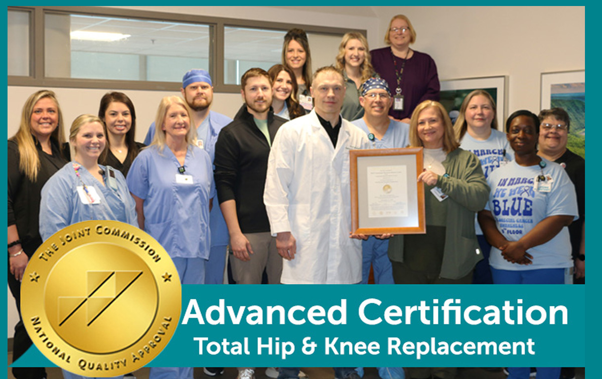 Conemaugh Health System Earns Advanced Certification for Hip and Knee Replacement from The Joint Commission