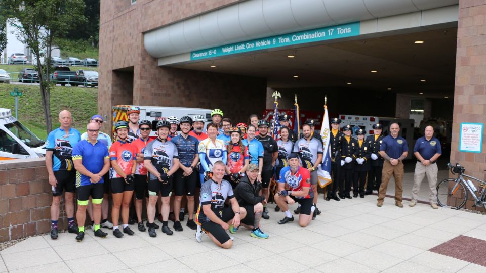 Conemaugh Memorial Medical Center hosted annual PA EMS Memorial Bike Ride, Honoring Pennsylvania's Fallen EMS Providers