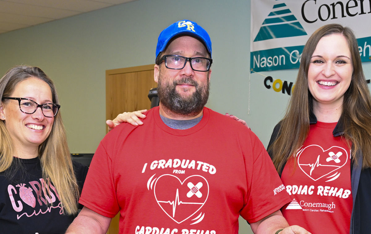 200th graduate personifies mission, success of Nason’s cardiac rehab program