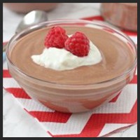 Dark Chocolate Greek Yogurt Mousse