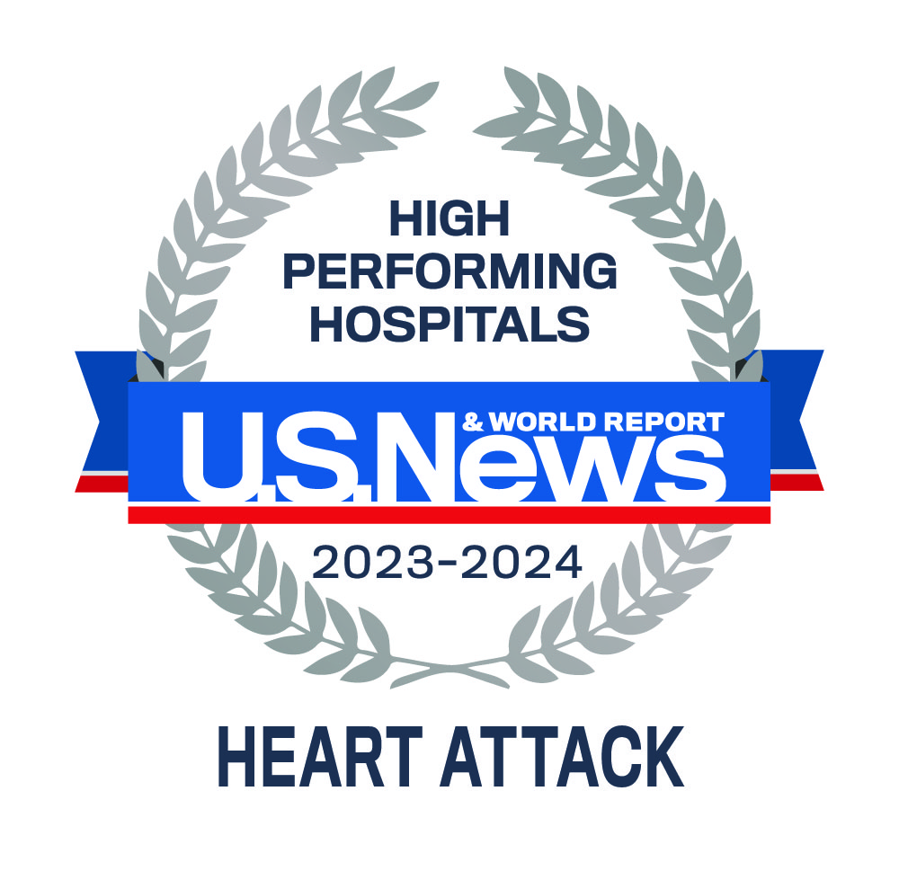 USNWR 2023-2024 High Performing Hospitals: Heart Attack